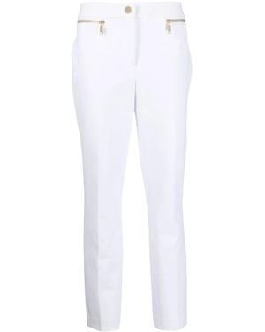 MICHAEL Michael Kors Mid-Rise Slim Pants - White