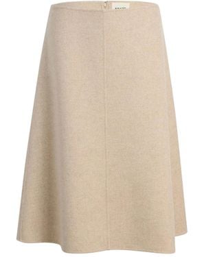 KHAITE Renta A-line Skirt - ナチュラル