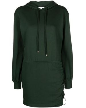 Patrizia Pepe ロングスリーブ パーカーワンピース - グリーン