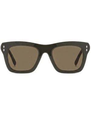 Isabel Marant Square-Frame Sunglasses - Grey