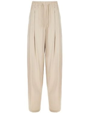 Danamé Drawstring Trousers - Natural