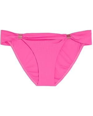 Melissa Odabash Grenada-Tone Hardware Bikini Bottoms - Pink
