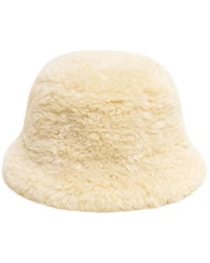 Apparis Amara Bouclette Bucket Hat - Natural