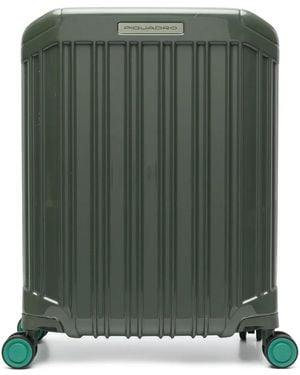 Piquadro Valigia Con Quattro Ruote - Verde