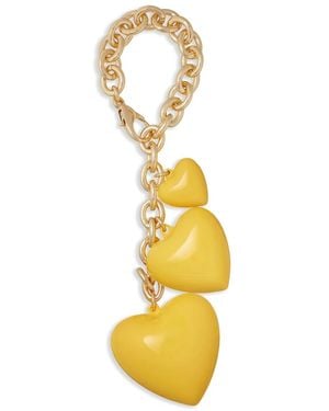 Roxanne Assoulin The Puffy Tripple Heart Bag Accessory - Metallic