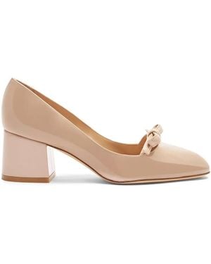 Stuart Weitzman 60Mm Felicity Court Shoes - Natural