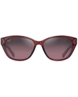 Maui Jim Punono Cat-Eye Frame Sunglasses - Purple