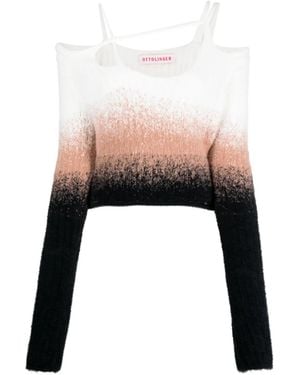 OTTOLINGER Schulterfreier Pullover - Schwarz