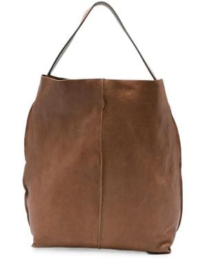 SOMMET Sahara Leather Shoulder Bag - Brown
