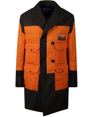 Junya Watanabe X Filson Panelled Coat - Orange