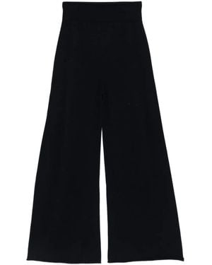 Vanisé Pantaloni A Gamba Ampia - Blu