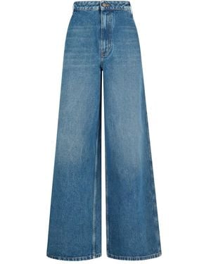 Gauchère Logo-Patch Jeans - Blue