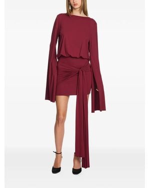 Axel 113 Paloma Flared-Sleeve Mini Dress