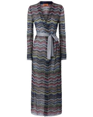 Missoni V-Neck Cardigan - Gray