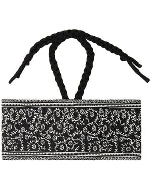 Alanui Scent Of Incense Bra - Black