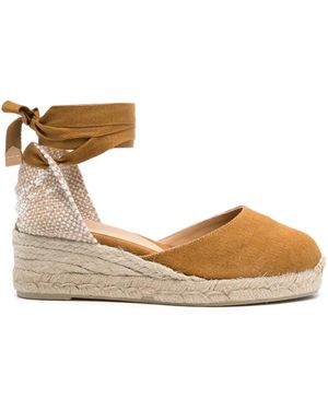 Castañer Espadrilles Carina 50 Mm - Marron
