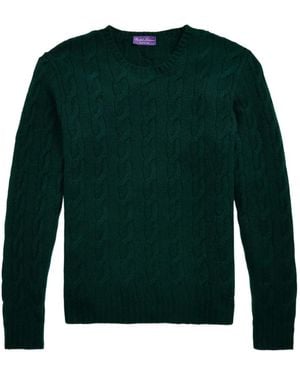 Ralph Lauren Cable-Knit Sweater - Green