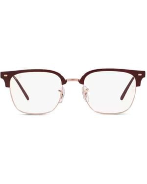 Ray-Ban NEW CLUBMASTER Bordeaux On Rose Gold - Rosa