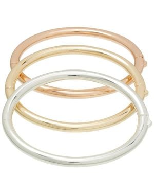 Roxanne Assoulin Tubular Armbänder (3er-Set) - Weiß