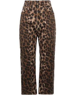 R13 Jeans Dritti - Marrone