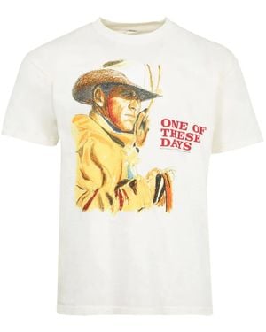 One Of These Days Graphic-Print T-Shirt - White