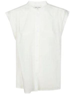 forte_forte Buttoned Shirt - White