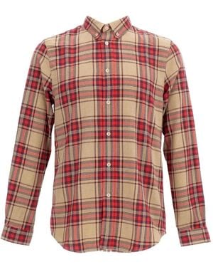 Paul Smith Checked Shirt - Red