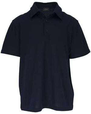 Brioni ショートスリーブ ポロシャツ - ブルー