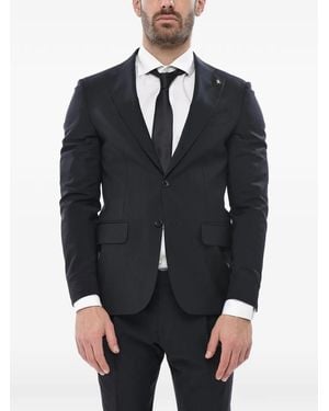 Corneliani Single-Breasted Flap-Pocket Suit - Blue