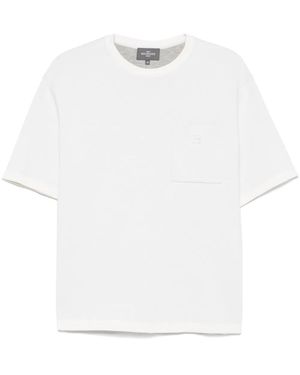 Eric Bompard T-Shirt Im Layering-Look - Weiß