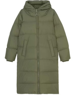 Marc O' Polo Cappotto Imbottito Con Cappuccio - Verde