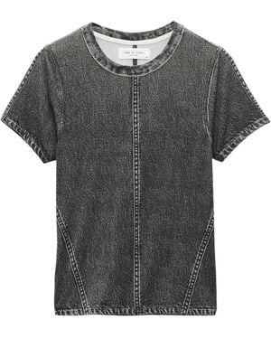 Rag & Bone Round-Neck T-Shirt - Grey
