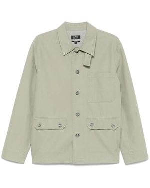 A.P.C. Cotton Jacket - White