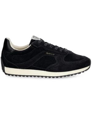GANT Suede Trainers - Black