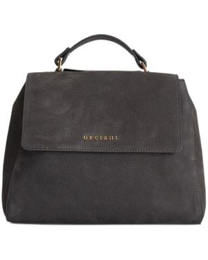 Orciani Kleine Sveva Schultertasche - Schwarz