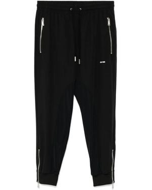 TEAM WANG design The Original 1 Mid-Rise Track Trousers - Black