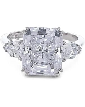 Fantasia by Deserio Radiant-Cut Ring - White