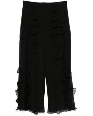 PATBO Pantalon À Volants - Noir