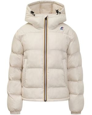 K-Way Le Vrai 3.0 Claude Puffer Jacket - Natural