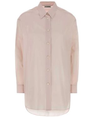 Jil Sander Muslin Button-Up Shirt - White