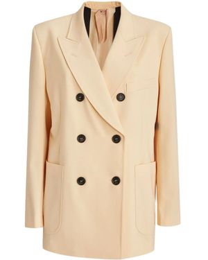 N°21 Double-Breasted Blazer - Natural