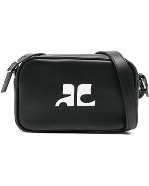Courreges Reedition Schultertasche - Schwarz