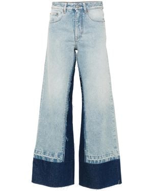 MM6 by Maison Martin Margiela Single-Stitch Jeans - Blue
