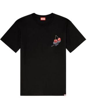 DIESEL Sv-T-Norm-Cher T-Shirt - Black