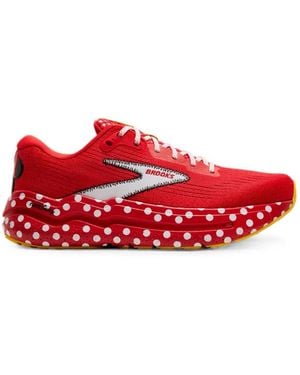 Brooks X Rundisney Ghost Max 2 Polka-Dot Sneakers - Red