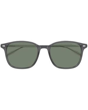 Montblanc Sonnenbrille Mit Rundem Gestell - Grün