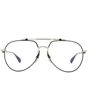 Chrome Hearts Lunettes De Vue Spuns À Monture Pilote - Noir