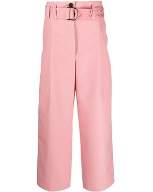 Philosophy Di Lorenzo Serafini Belted Wide-Leg Trousers - Pink