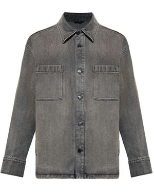 Fendi Denim Jacket - Gray