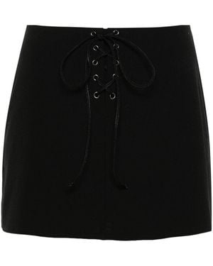 MANURI Kaia Mini Skirt - Black